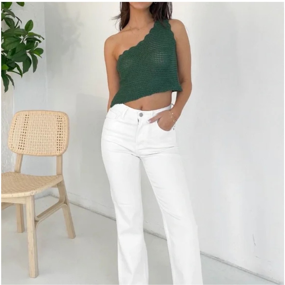 Emory Park Forest Green Knit Top